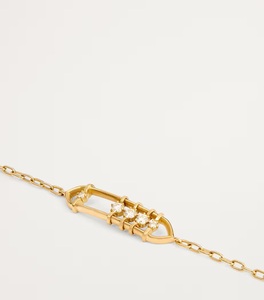 Yellow <b>Gold</b> Diamond Penelope Bracelet Floating Diamond Station Bracelet 14K 18K <b>Solid</b> <b>Gold</b> Bracelet Lab Diamond Bracelet Luxury - Product Image 4