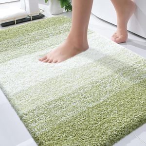 Alfombra de Baño de Microfibra de 17"x24" Súper Absorbente Antideslizante, Alfombra de Baño Gruesa y Afelpada, Lavable, para Hotel - Product Image 1