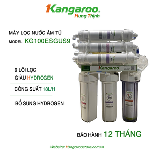 Purificador de Agua por Ósmosis Inversa Kangaroo Hydrogen KG100ESGUS9, de Plástico, para Debajo del Fregadero, Uso Doméstico y Exterior, Hecho en Vietnam - Product Image 3