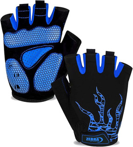 Guantes de Ciclismo de Medio Dedo para Exteriores, Transpirables, Antideslizantes, Unisex, para Bicicleta de Carretera, en Oferta - Product Image 4
