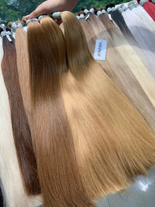 Extensiones de Cabello Vietnamita Virgen de Alta Calidad a Precio de Fábrica, 100% Cutícula Intacta, Todos los Colores - Product Image 4