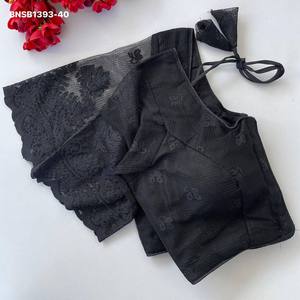 Blusa de punto de buena calidad con encaje calado, parte delantera acolchada, forro de algodón, lista para usar, proveedor indio, moda femenina - Product Image 5