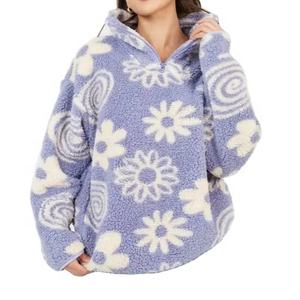 Conjunto de Sudaderas con Capucha de Forro Polar de Alta Calidad para Mujer y Hombre, Manga Larga, Estilo Linterna, Oversize, Deportivo, Personalizado, para Otoño - Product Image 1