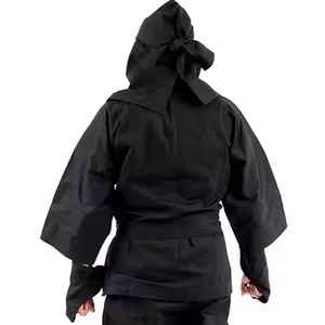 Vente directe Fabricant OEM Prix d'usine Combinaisons Ninja Vente en gros Prix bas Vêtements de sport traditionnels d'arts martiaux Uniforme Ninja - Product Image 2