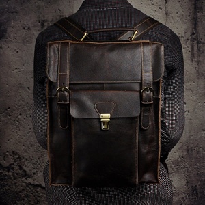 Adjustable Daily sustainable Bag Leather Laptop <b>Backpack</b> for Women high demanding new arrival soft material Leather <b>Backpack</b> Bag - Product Image 4