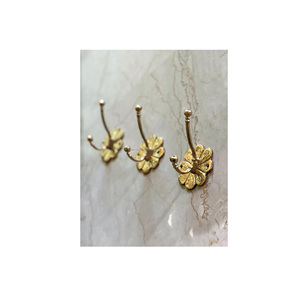 Classic brass <b>wall</b> hooks <b>for</b> timeless interiors supporting daily organization tasks with durable materials build strength trust - Product Image 5