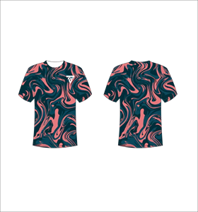 T-shirt décontracté pour homme en polyester tricoté, couleur unie, col rond, coupe ample, respirant, écologique et personnalisable - Product Image 4