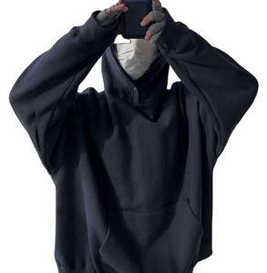 Compre nueva Sudadera con capucha de alta calidad hecha a medida 500 Gsm con logotipo personalizado con botón Fitness Men Finger Hole Pullover Hoodie 2025 - Product Image 6