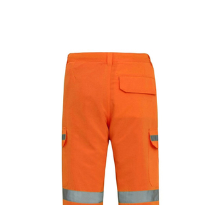 Hi Vis Reflective Stripes <b>Cargo</b> Pockets <b>Work</b> Wear Pants Men Custom Workwear Road Safety Trousers High Visibility - Product Image 5