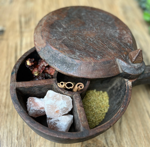 Wood Spice <b>Box</b> Square Spice <b>Box</b> Kitchen Wood Spice <b>Box</b> Container for Home Home Restaurant Kitchen Spice <b>Box</b> - Product Image 1