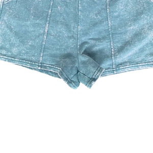 Shorts Jogger en Coton French Terry Délavé à l'Acide Coupe Brute Surdimensionné pour Homme – Collection 2026 - Product Image 6