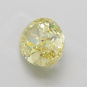 Diamant Jaune Intense Fantaisie 2,5 Carats Coupe Ovale Polissage Excellent Pureté VS2 Certifié IGI Pierre Précieuse Brillante Cultivée en Laboratoire - Product Image 3