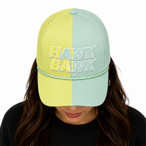 Unisex Front Rope Golf Hat Custom Embroidery Breathable Back Panels Curved Brim Adjustable Back Closure Clean Stitching Hat - Product Image 4