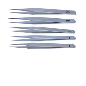 Ensemble de 5 pinces antimagnétiques en acier inoxydable pour la fabrication de bijoux, outils de bricolage AA MM NN 3 5 SUNTOOLS/STIPL Modèle 619Z - Product Image 2