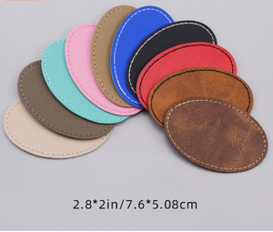 แผ่นปะติดผ้าเดนิมแบบรีดติด ขนาด 1 นิ้ว น้ำหนักเบา ทำจาก PVC ปักลายกลิตเตอร์ (รูปทรงสามเหลี่ยม/วงกลม) สำหรับเสื้อผ้า หมวก กระเป๋า - Product Image 2