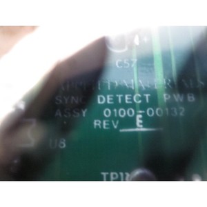 AMAT 0100-00132 PCB Sync Detect PWB, 111852 - อุปกรณ์และชิ้นส่วนเซมิคอนดักเตอร์มือสองระดับโลกที่เชื่อถือได้ - Product Image 1