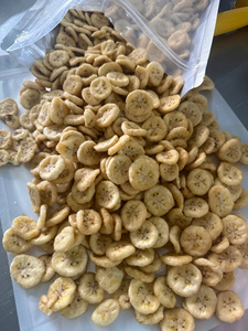 Chips de banane séchée vietnamienne, tranches de fruits sucrés, collation croustillante, chips de banane séchée frites sous vide, OEM, marque privée, vente en gros en vrac - Product Image 1