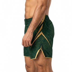 Apparel MMA <b>Shorts</b> Breathable Fabric Workout Fitness Sports Mens <b>Grappling</b> Practice <b>Shorts</b> Flexible Lightweight Training - Product Image 4