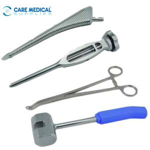 Spéculums auriculaires manuels en acier inoxydable, instruments obstétriques de haute qualité, certifiés CE, équipement de classe II, orthopédie - Product Image 2