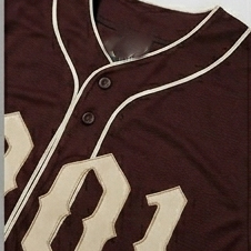 Camiseta de Béisbol OEM con Botones Completos, Camiseta de Béisbol de Alta Calidad para Hombre, Camiseta de Béisbol Personalizada para Hombre, Camiseta de Béisbol al por Mayor para Hombre - Product Image 4