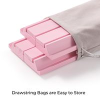 Supports de Mahjong en Bois avec Poussoirs Magnétiques, Ensemble de Supports de Tuiles de Mahjong Américain en Bois Naturel, Accessoires Modernes pour Jeux de Table, Rose