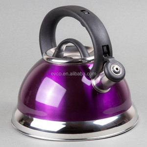 Alexa 3.0 Qt. Stainless Steel Whistle Kettle in Purple Color - Product Image 4