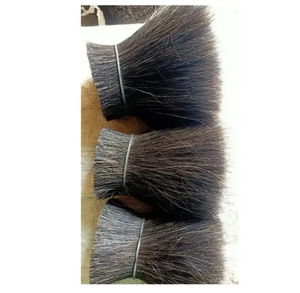Poils naturels de queue de buffle pour la fabrication de brosses personnalisées, extensions capillaires, fabrication de perruques, restauration de cheveux de poupée, artisanat de pêche à la mouche - Product Image 2