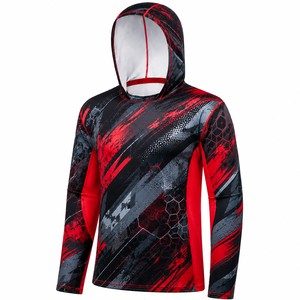 Sudadera Ligera con Protección Solar UPF 50, Personalizable con Logotipo, Unisex, para Pesca, Manga Larga, Sublimada, de Alto Rendimiento - Product Image 4