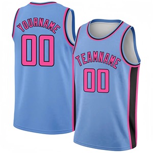 Custom for Basketball Jersey Unisex Sleeveless <b>Tank</b> Top Heat-Transfer Printed Team Name Number Breathable Durable 100% Sport - Product Image 5