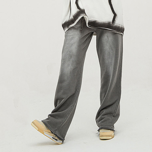 Pantalones Deportivos para Hombre con Logotipo Personalizado, Lavado Ácido, de Alta Calidad, Casuales, de Felpa, para Hombre - Product Image 2