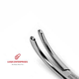 Pinces à tissus Williams droites en acier inoxydable chirurgical, pointes dentelées de précision, 12, 14, 16 cm, pour chirurgie générale - Product Image 2