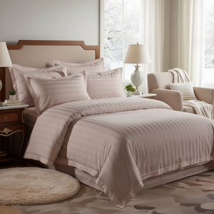 Edredón GCottonStripe220TC de 60x90 Pulgadas, Tamaño Individual, Suave y Cálido, para Hogar y Hotel, Temporada de Invierno, Relleno de Poliéster, 220 TC - Product Image 1