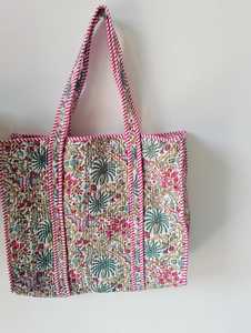 Custom Cotton Tote <b>Bag</b> Eco Friendly Reusable Shopping <b>Bag</b> Quilted Cotton <b>Bag</b> Personalized <b>Gift</b> Handmade Tote <b>Bag</b> - Product Image 2