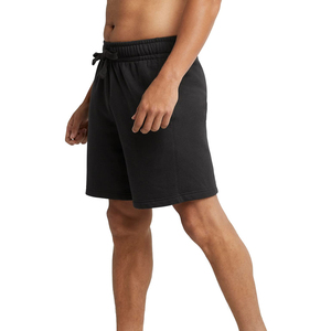 Pantalones cortos de felpa de algodón y poliéster de alta densidad, con logotipo personalizado, tamaño y color a elección, pantalones cortos deportivos para hombre, para adultos. - Product Image 3