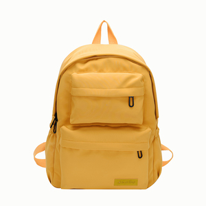 กระเป๋าเป้กันน้ำแบบปรับแต่งได้ กระเป๋าเป้สะพายหลังผ้า Oxford สีเขียว ขนาด 15 นิ้ว มีช่องใส่ของหลายช่อง ซิปแบบ Unisex สำหรับใช้ในชีวิตประจำวัน - Product Image 6