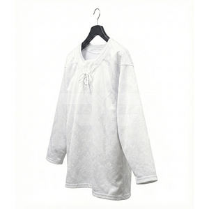 เสื้อฮอกกี้น้ำแข็งแบบกำหนดเอง คุณภาพพรีเมียม ปักโลโก้ แห้งเร็ว ป้องกันรังสียูวี ผ้าโพลีเอสเตอร์ ชุดกีฬาสำหรับผู้ใหญ่ เสื้อฮอกกี้น้ำแข็ง - Product Image 3