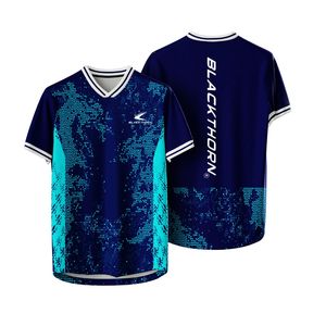 Camiseta de Fútbol Deportiva Transpirable con Estampado por Sublimación, Diseño Sólido, Personalizada, Retro, con Nombre del Equipo, Antibacteriana, Anti-UV - Product Image 2