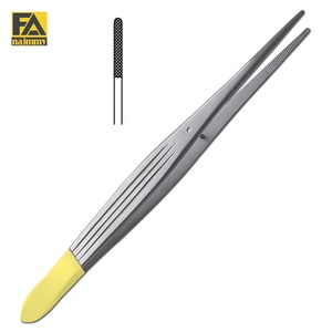 Pinces à pansements chirurgicales Najmmy 0,4 mm en acier inoxydable avec embout jaune pour usage médical, instruments chirurgicaux de haute qualité - Product Image 1