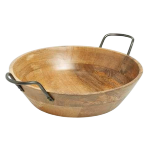 Bandeja decorativa redonda de madera para decoración, regalos, mesa de comedor, fiestas de boda, platos decorativos para la cena, vajilla. - Product Image 6