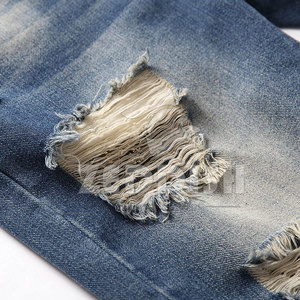 Nouveaux shorts déchirés à étiquette privée pour adultes, personnalisez votre propre logo sur les shorts déchirés - Product Image 4