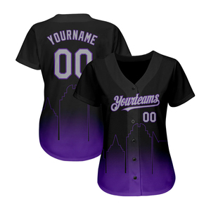 Maillot de baseball personnalisé pour homme, manches courtes, col en V, sportif, respirant, séchage rapide, 100% polyester, coupe classique, t-shirt - Product Image 2