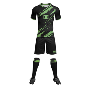 Maillots de football 100 % personnalisés pour hommes, séchage rapide, vierges, pour l'entraînement des équipes, technique d'impression par sublimation - Product Image 3
