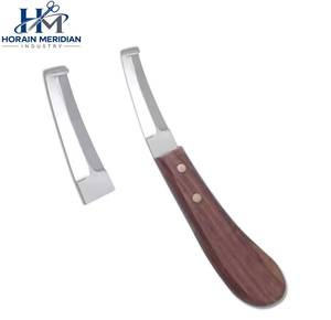 Cuchillo de doble filo premium para pezuñas, herramientas de acero inoxidable de alta calidad para el cuidado de pezuñas de ganado, instrumentos veterinarios profesionales. - Product Image 6