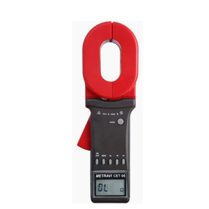 Metravi ETCR - Comprobador Digital de Resistencia de Tierra con Pinza, Modelo CET-05, Solo Pantalla Digital, Rango de Medición de 0-1500 Ohmios, Temperatura de Funcionamiento - Product Image 2
