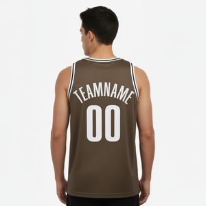Camisetas de Baloncesto Unisex Transpirables Sin Mangas 100% Poliéster Malla Personalizable Antibacterianas Elásticas en Cuatro Direcciones Ecológicas - Product Image 3