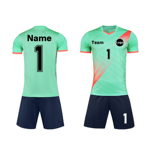 Meilleures ventes : Tenue de football en polyester pour équipe, haute qualité, respirante, confortable, uniformes de football par sublimation - Product Image 1