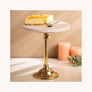 Luxury Dessert Display Metal Cake Pastry Stand Customized Stylish New Design Cake Serving Stand For Hotel Restaurant Use - Product Image 5