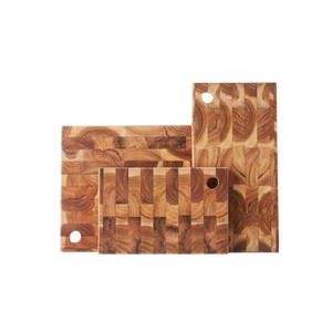 Tabla de Cortar de Madera Maciza de Acacia Natural de la Mejor Calidad, Tabla para Cortar Carne, Bloque para Tallar, Plato para Servir Queso, Moderna - Product Image 5