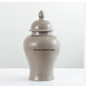 Jarrón de Mesa con Diseño de Coral para Arreglos Florales Modernos, Decoración de Bodas, Tamaños Personalizados, Jarrón de Metal Estilo Ginger Jar - Product Image 2