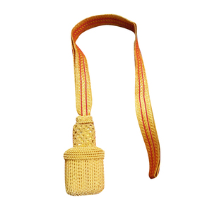 Cordón Trenzado Decorativo Personalizado |   Cordón de Hombro Bordado Premium, Cordón de Moda Hecho a Mano con Punta Metálica - Product Image 4